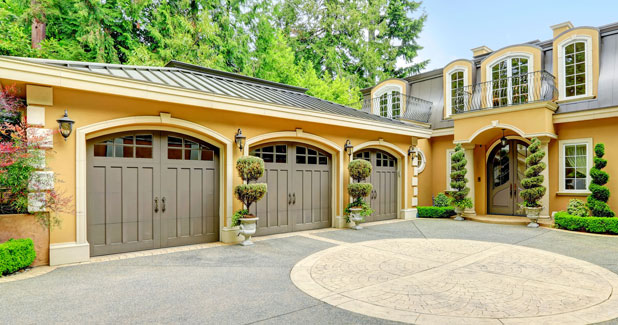 Installed garage door in Prince William County